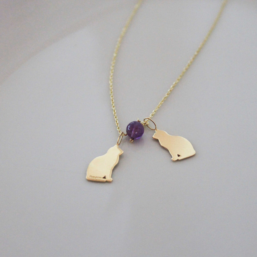 cat jewelry real gold