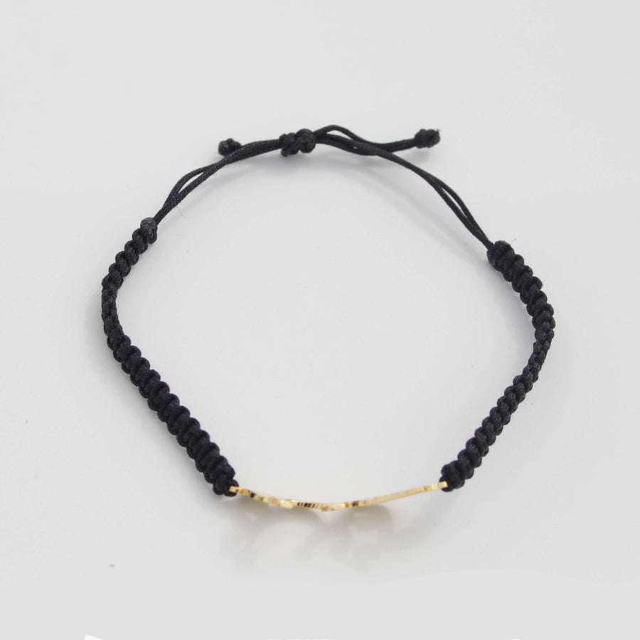 Black Shamballa Bracelet