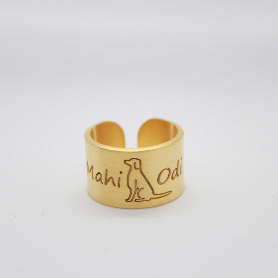 Personalized Dog Ring | Customized Dog Ring