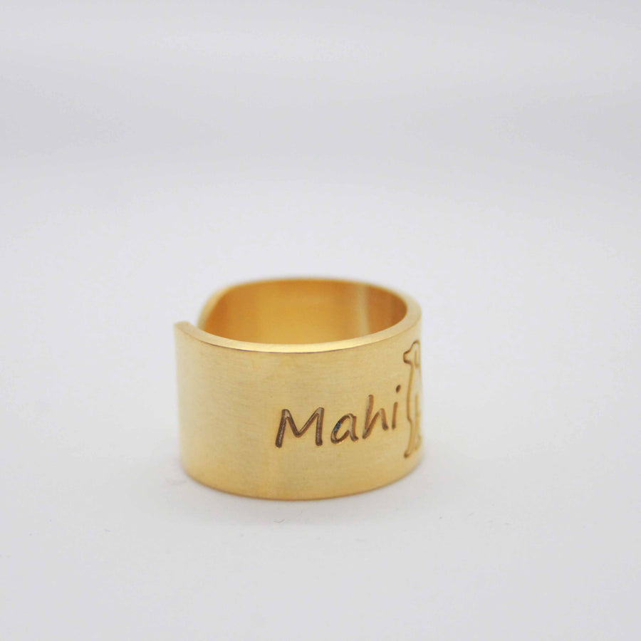 Personalized Dog Ring with Dog Names