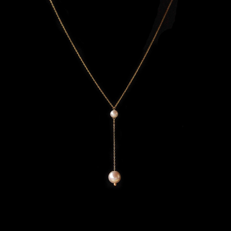 Pearl Lariat Necklace